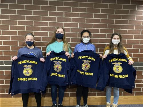 FFA jacket recipients 